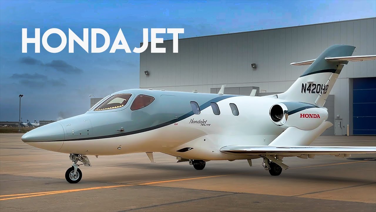 139. HondaJet - самый необычный бизнес джет (rus/eng sub)