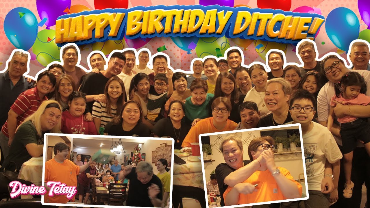 BIRTHDAY CELEBRATION NG DITCHE! | THE CALAQUIANS | MC MUAH | BEKS FRIENDS | DIVINE TETAY