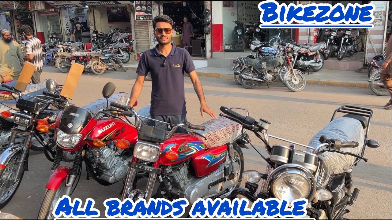 Suzuki , Honda , United all brands available at Bikezone 🚨| 26/2/2026 | Bikezone🔥💯