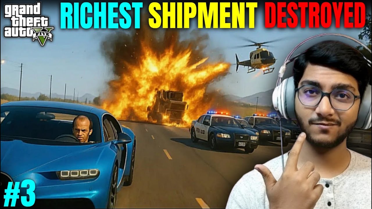 TREVOR DESTROYED MILLION DOLLAR SHIPMENT  | GTA 5 Gameplay #3