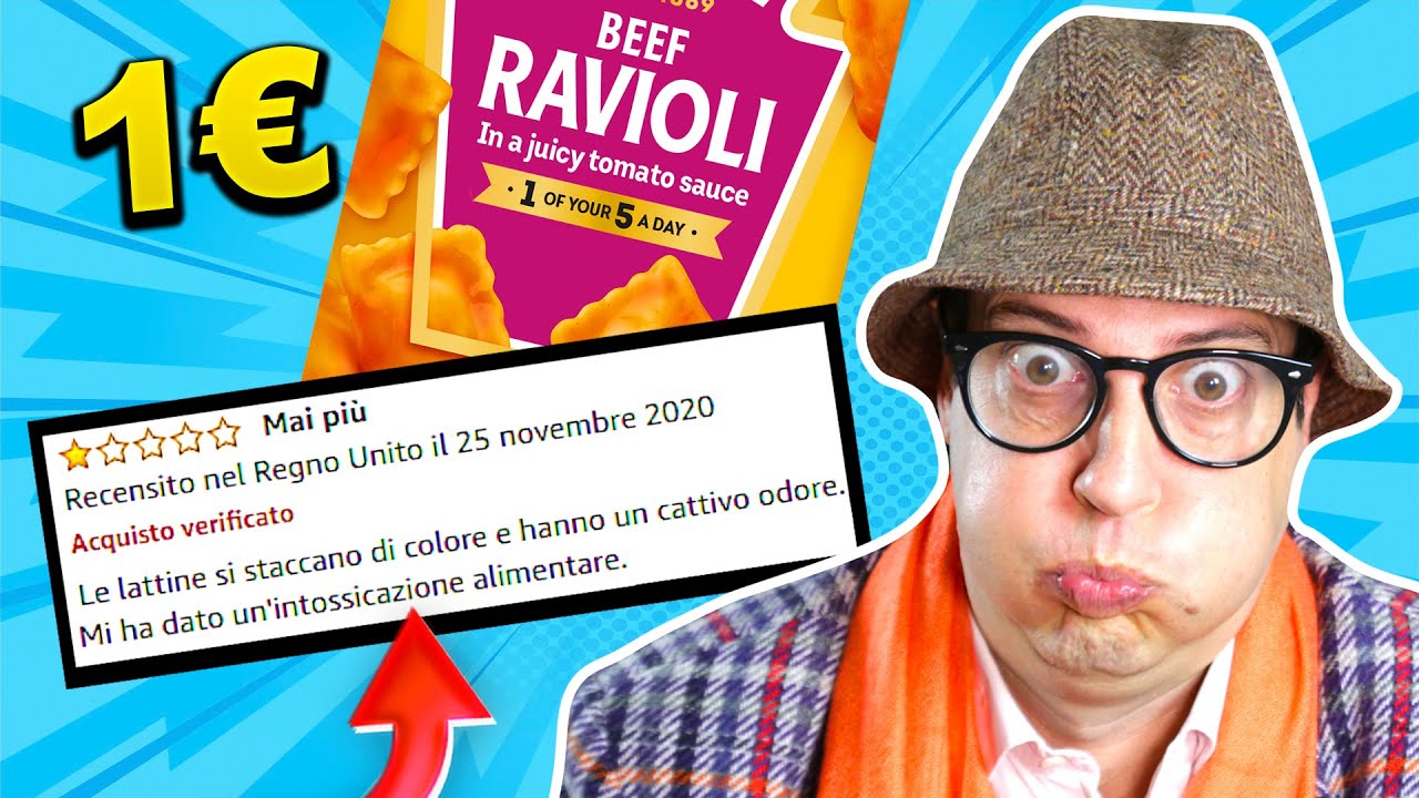 PROVO I RAVIOLI IN SCATOLA A 1€ 🤢 *disgustosi*