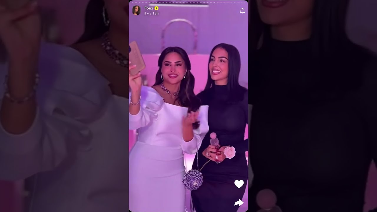 فوز الفهد تفوز بأرقى إطلالة في حفل جورجينا 😍🤍 صلح نورة مع بنات الأنصاري | لوكات المشاهير 🤣🤣