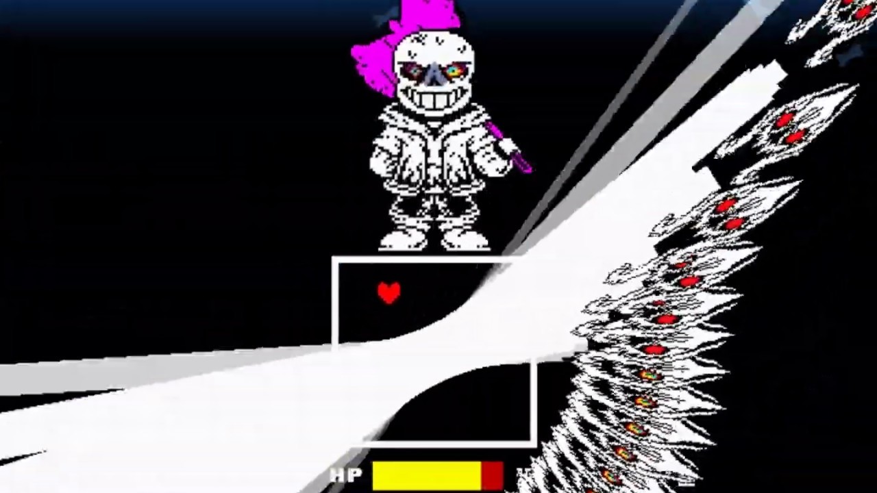 Remake! Dusttrust Sans battle! [undertale fangame]