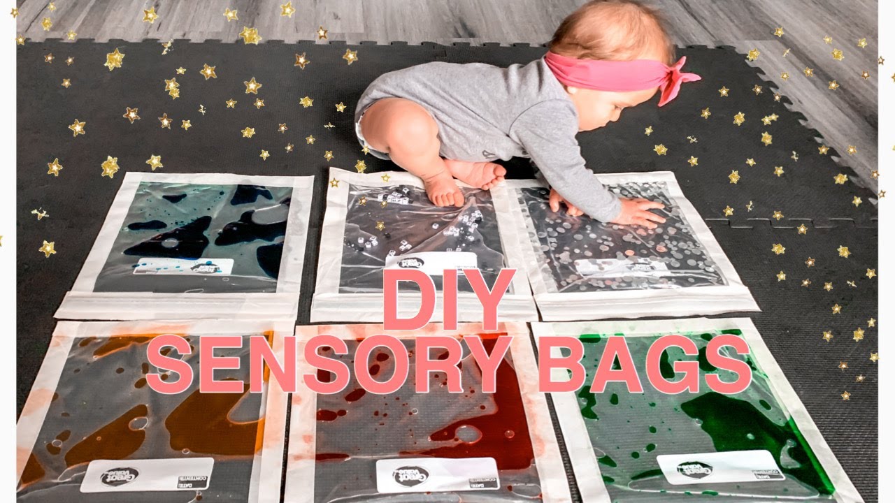 SENSORY BAGS FOR BABIES AND TODDLERS @MamaTried