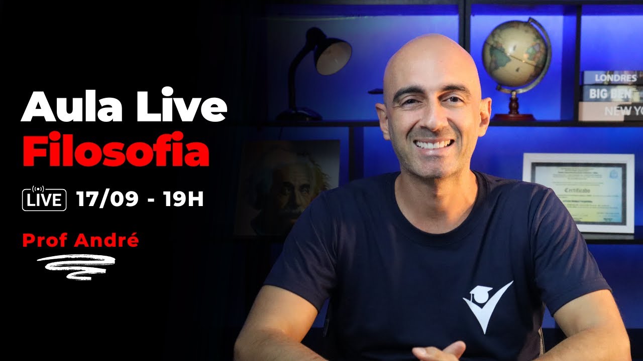 Supletivo – Aula Live - Filosofia - Professor André