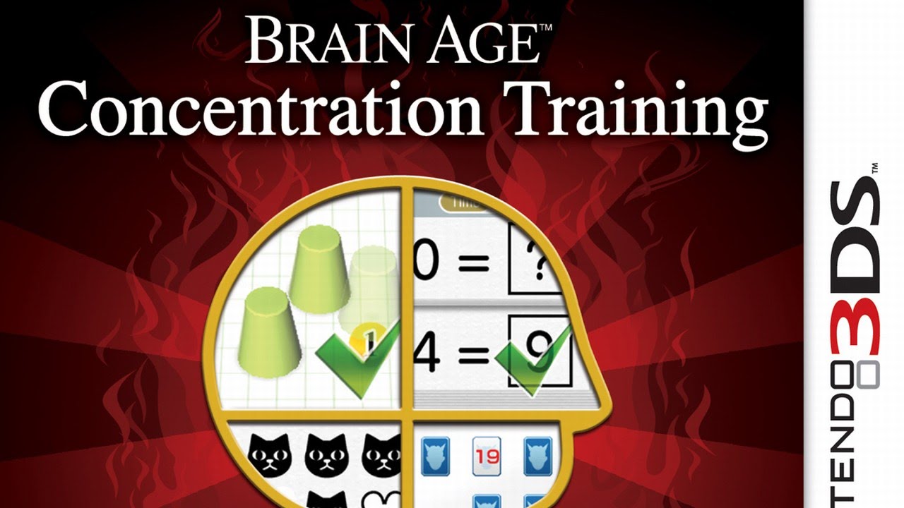 Brain Age Concentration Training Gameplay (Nintendo 3DS) [60 FPS] [1080p]