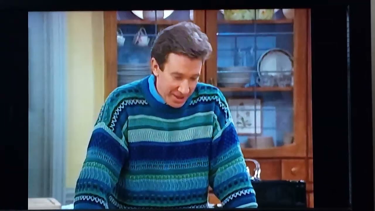 Tim Allen Home Improvement Tim and Jill forgot the Lines bloopers very funny 