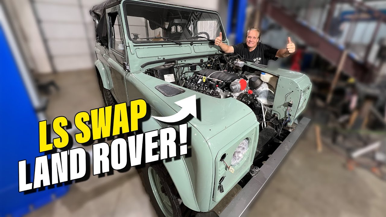 From 4 to 8 Cylinders - This Land Rover is getting a MAJOR upgrade!