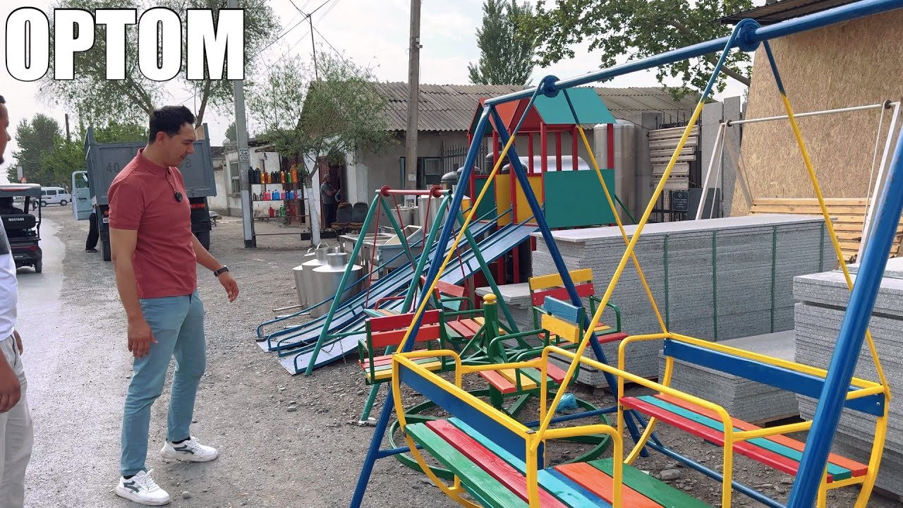 ДЕТСКАЯ ПЛОШАДКА | BOLALAR O&rsquo;YINGOXI SIRPANCHIQ KACHELA NARXLARI