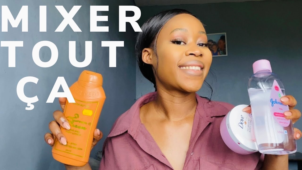 MIXER CR&Egrave;ME,LOTIONS HUILE - teint unifi&eacute;e peau noire,marron ,caramel