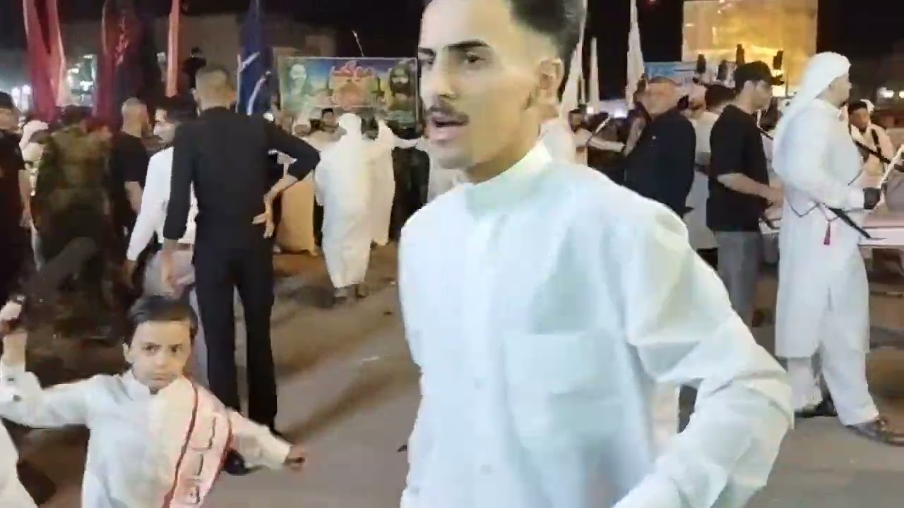 موكب شباب القاسم للمشق ولتطبير ناصريه الشرقيه لليلة التاسع محرم 2022