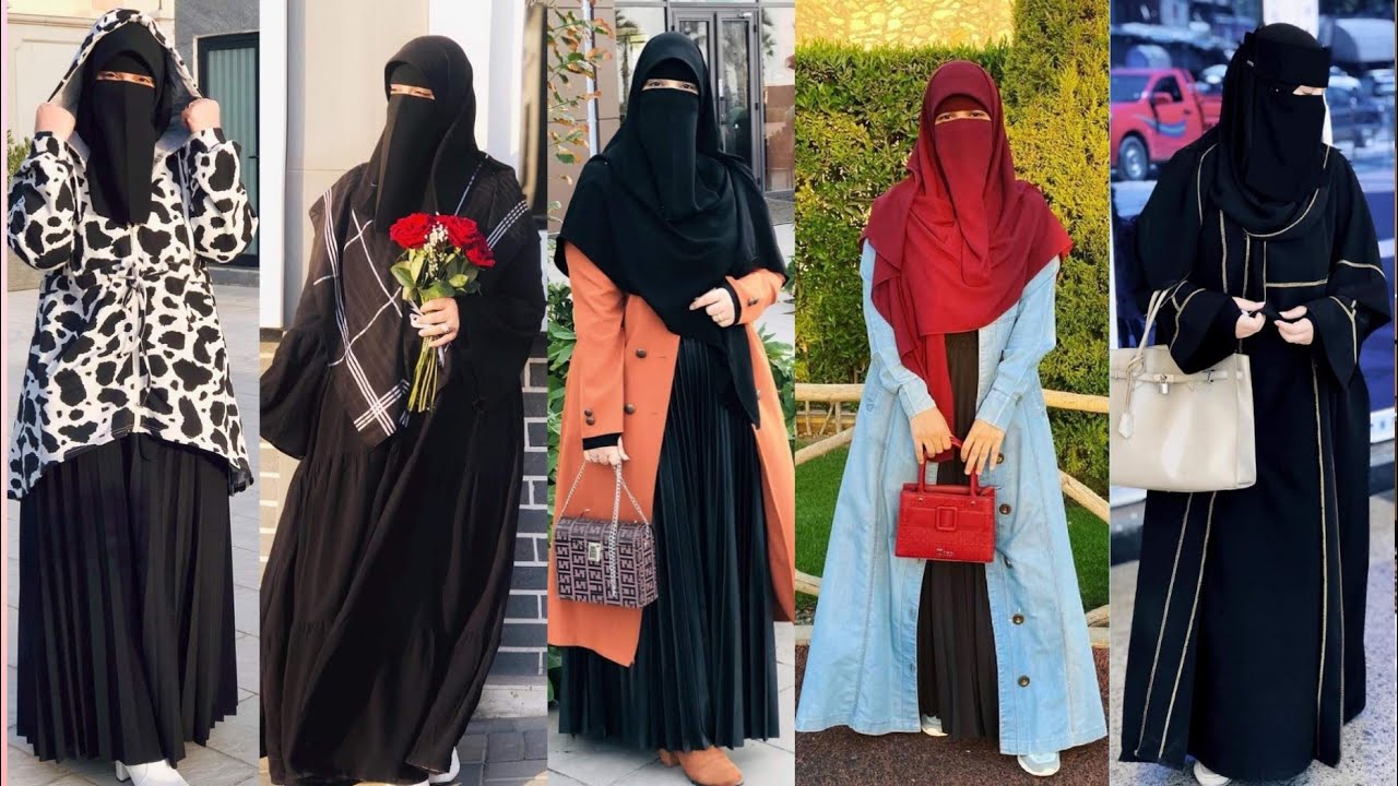 لو منتقبه وبتحتارى فى لبسك احدث استايلات منتقبات 2023😍 styles Niqab🤗نقاب ستايل موديلات للعيد#shorts