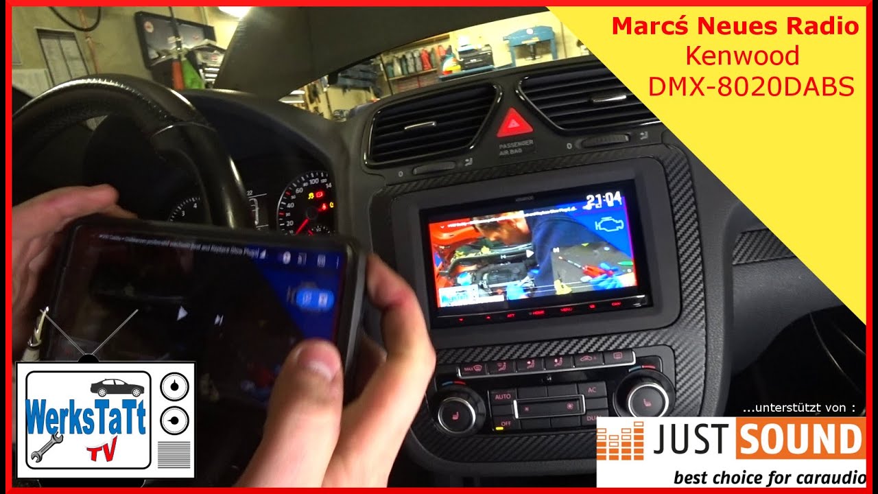 ►VW Scirocco◄ Marc´s neues Radio! Kenwood DMX-8020DABS ◢WERKSTATT-TV◣