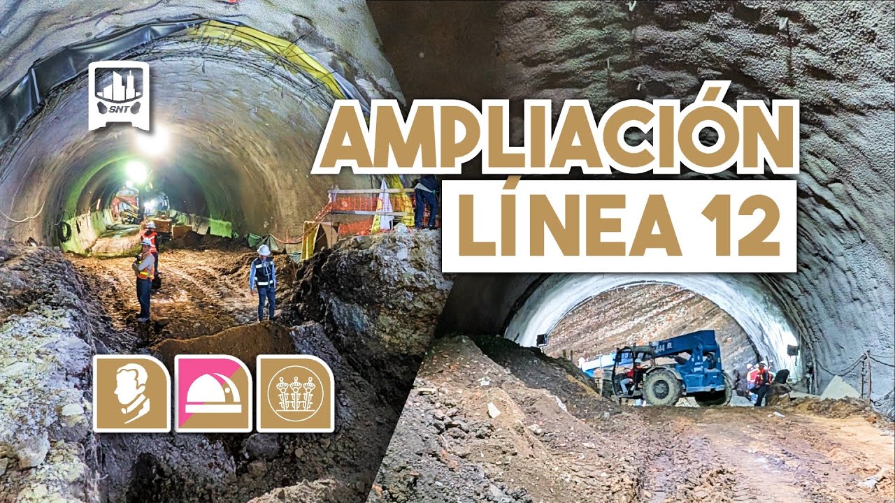 ¡Nos adentramos a la AMPLIACIÓN de la LÍNEA 12 del METRO de la CDMX! Así avanza su obra...