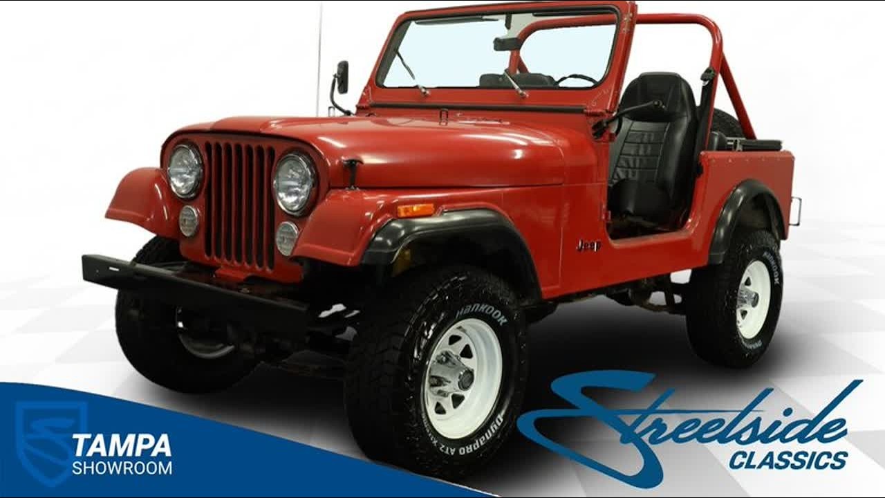 1985 Jeep CJ7 4X4 5901-TPA for sale | Charlotte, Atlanta, Dallas, Tampa, Phoenix, Nashville