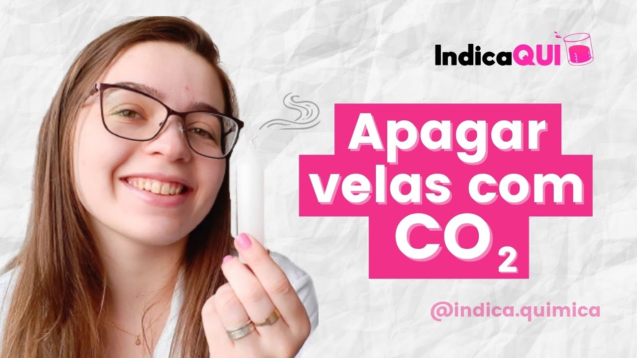 APAGANDO VELAS COM GÁS CARBÔNICO | Experimento de química sobre COMBUSTÃO