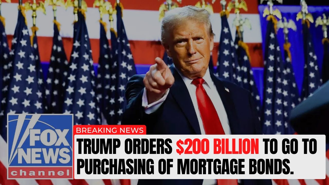 Review on Trump Decision to Ordered a Massive $200 Billion Purchase of Mortgage-backed Securities.