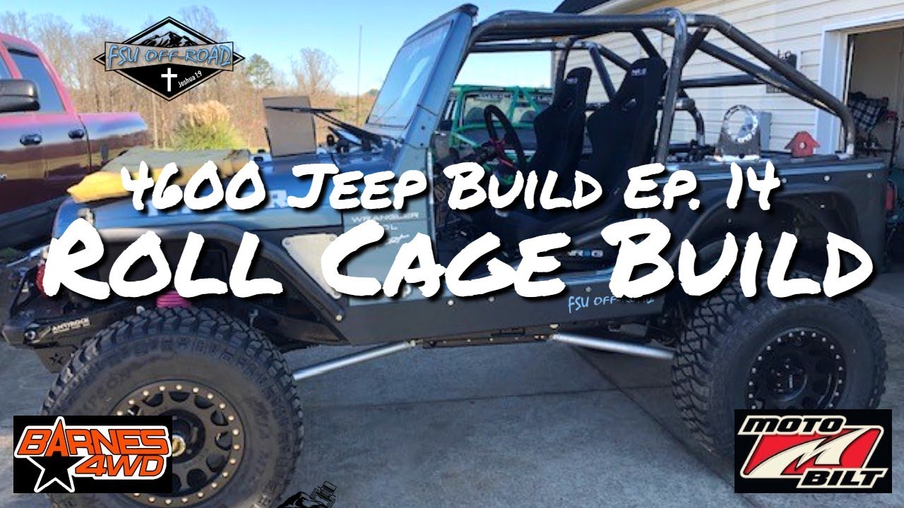 Каркас безопасности Tinker's Fastback - 4600 Jeep Build Ep.14