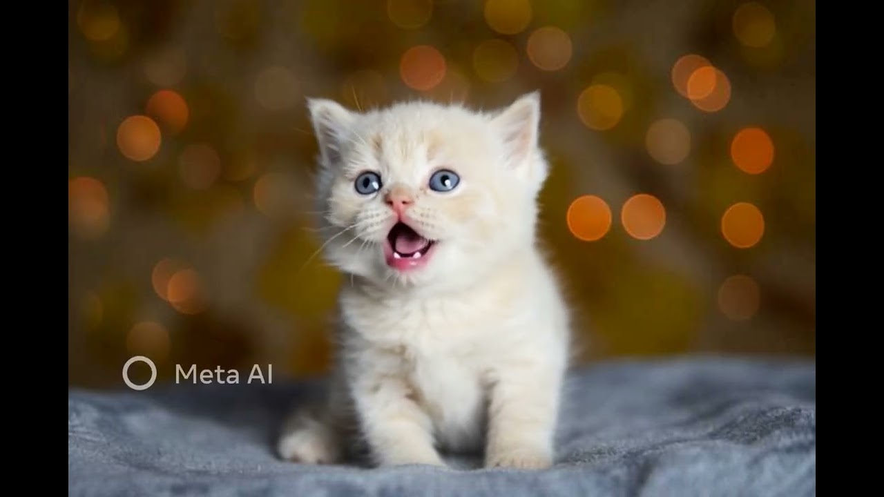 Cute cat singing Gabriela 😍