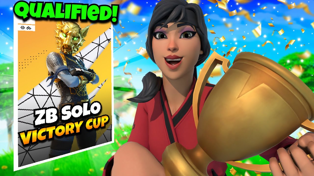 Zero Build Solo Victory Cup... 🏆 (Opens + Finals)