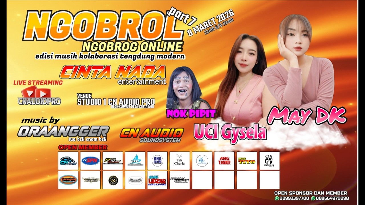 NGOBROG ONLINE part 7 CNAUDIO NUNGGU SAHUR 8 maret 2026