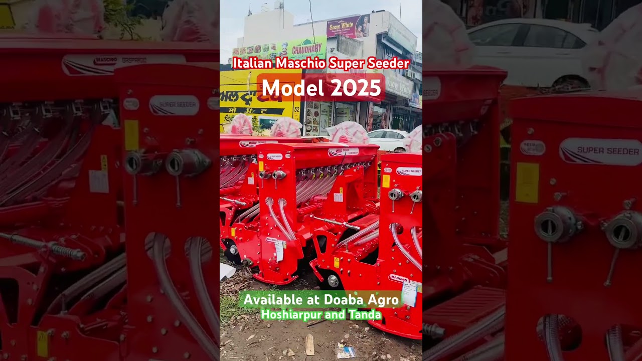 Italian Maschio Super Seeder 2025 Model available now 