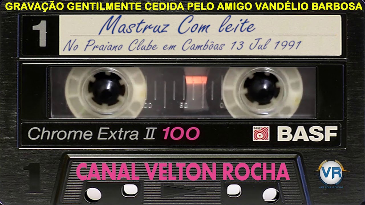 Mastruz Com Leite No Praiano Clube em Cambôas 13 de Julho de 1991