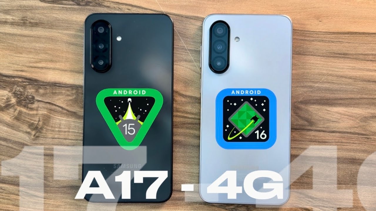 OneUI 7 vs OneUI 8 on Samsung Galaxy A17 4G
