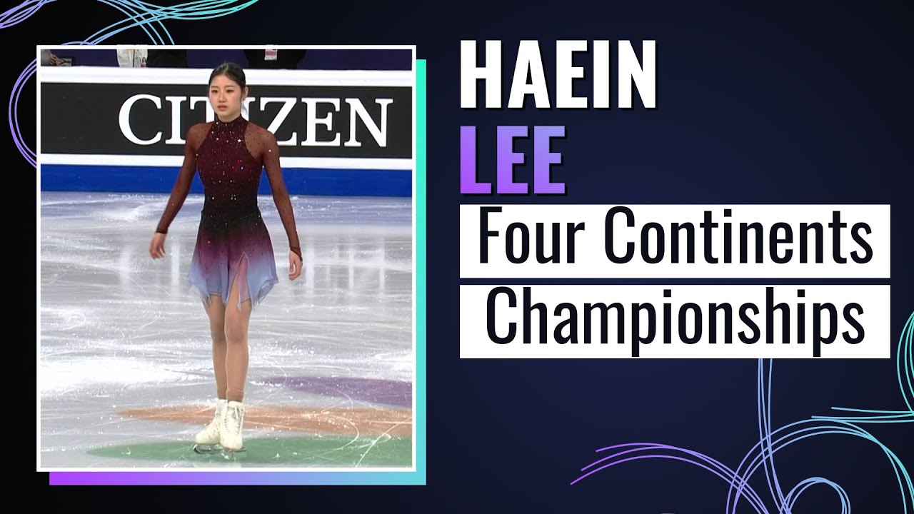 Haein LEE (KOR) | Women Free Skating | Four Continents | Seoul 2025 | #4ContsFigure