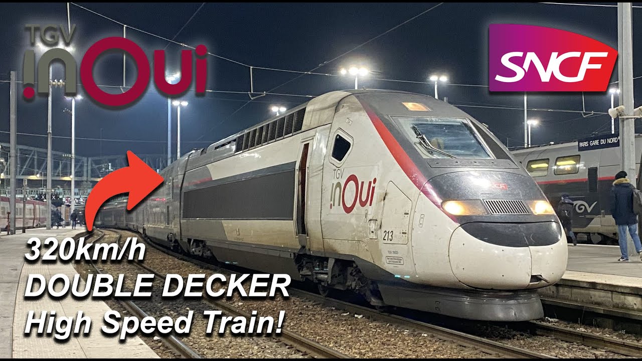 Из Парижа в Марсель на скоростном поезде TGV Duplex со скоростью 320 км/ч! Отзыв о первом классе