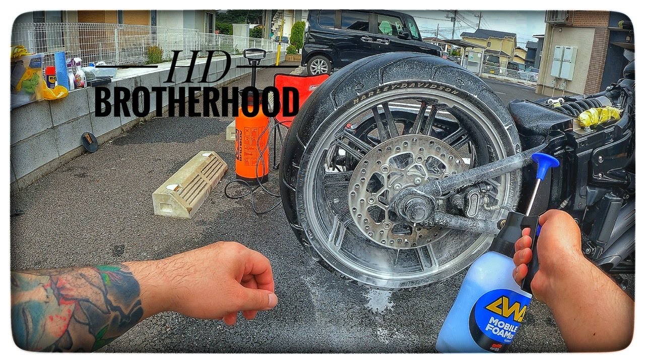 Harley-Davidson Breakout detailed wash #harleydavidson #breakout #ハーレー #detailing @LEOCOAT-JP