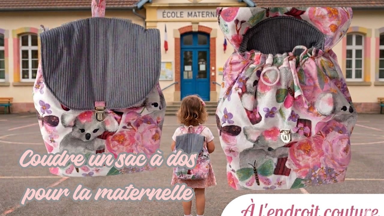 Tuto sac à dos ,couture facile