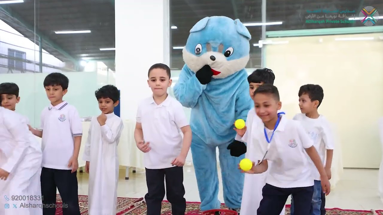 الأسبوع التمهيدي بمدارس الشارقة الأهلية فرع الحزم
