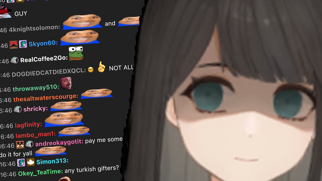 V TUBER I.A contra o CHAT!!
