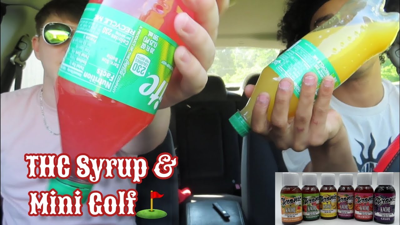 INCREDIBLY HIGH OFF THC SYRUP!!