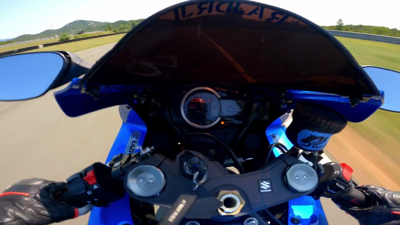 GSXR 600 PURE sound on TRACK + POV