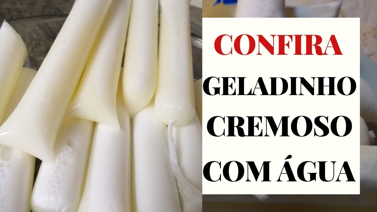 Geladinho à Base de Água sabor Limão