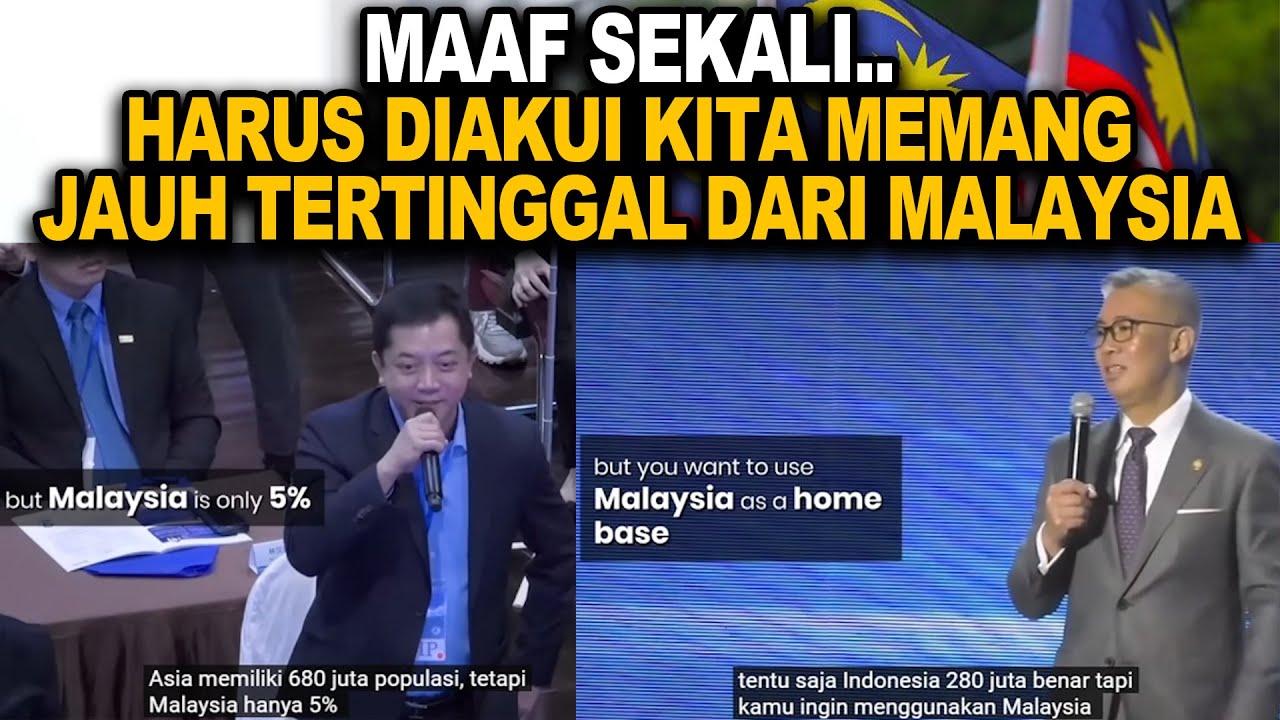 MAAF SEKALI.. HARUS DIAKUI KITA MEMANG JAUH TERTINGGAL DARI MALAYSIA❗❗