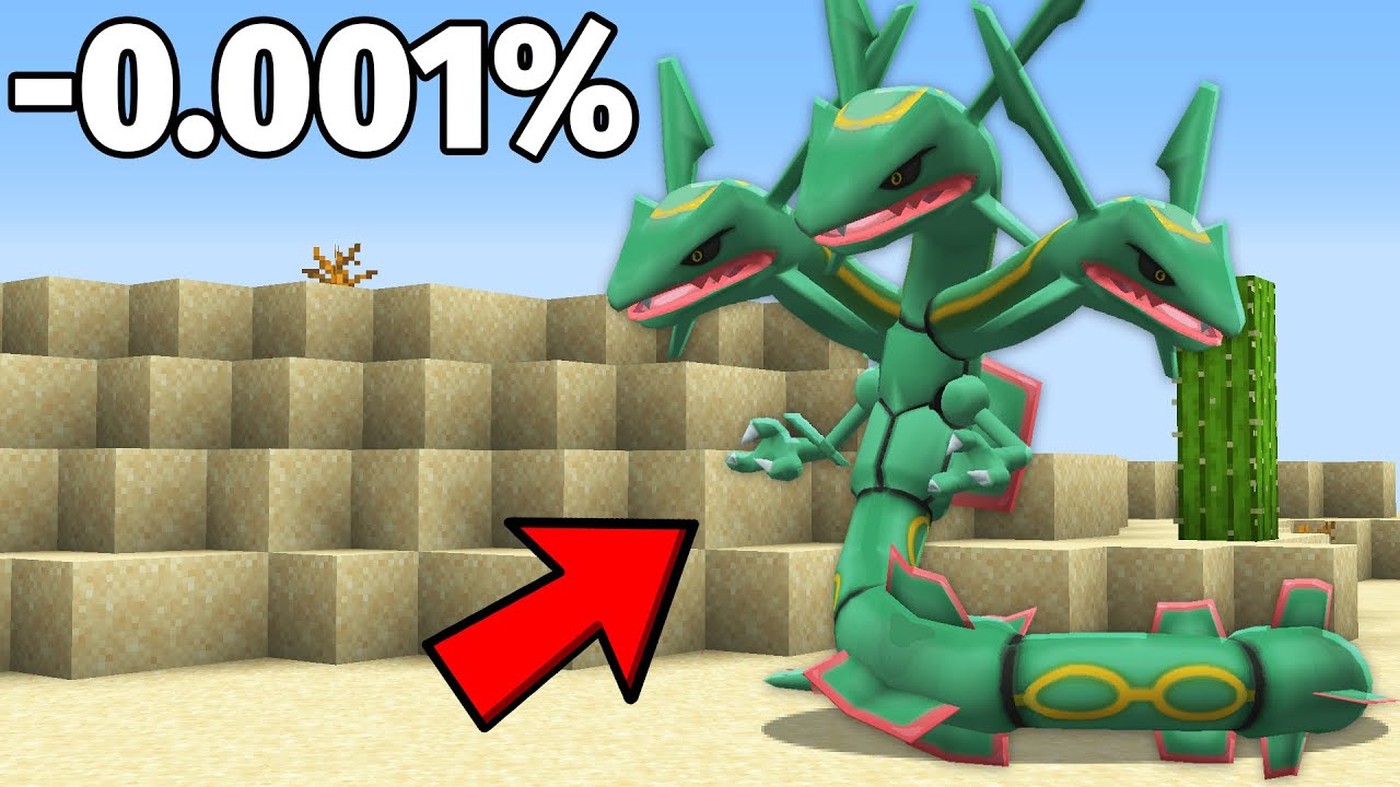 Testei os Mitos Do Minecraft Pixelmon