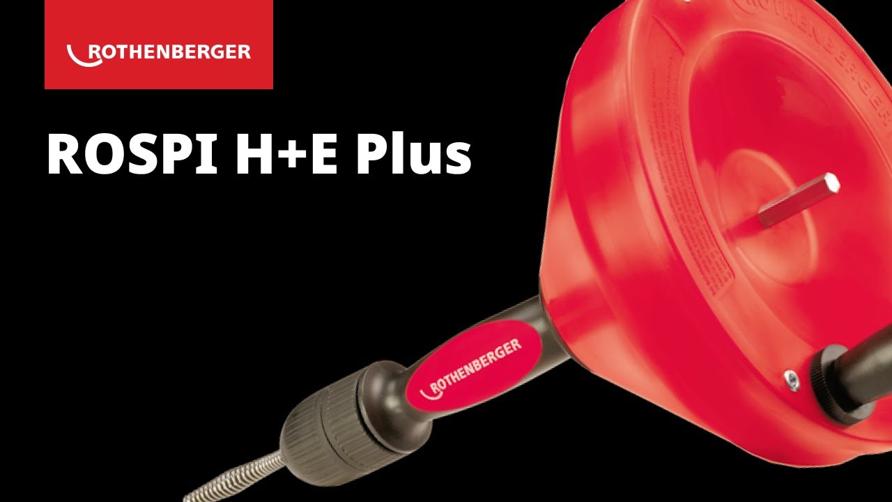 Manuelle & elektrische Rohrreinigung: ROSPI H+E Plus | Alle Highlights auf einen Blick