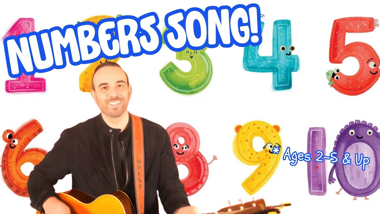 Sing To 10 With Teacher Brent! Sing A New Song & Count From 1-10!