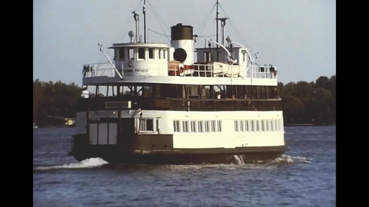 Toronto Canada Island Ferries 1978 - Fantastic Footage of the Ferry System on Lake Ontario
