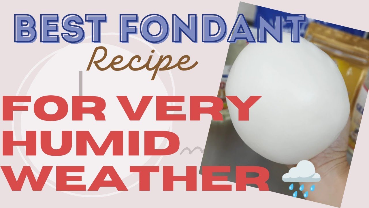 Best Fondant Recipe for Rainy Weather | Tagalog | with english subtitles