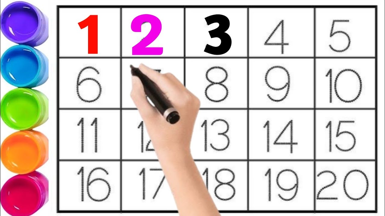 Counting 1–20 for Children | Easy & Simple Method