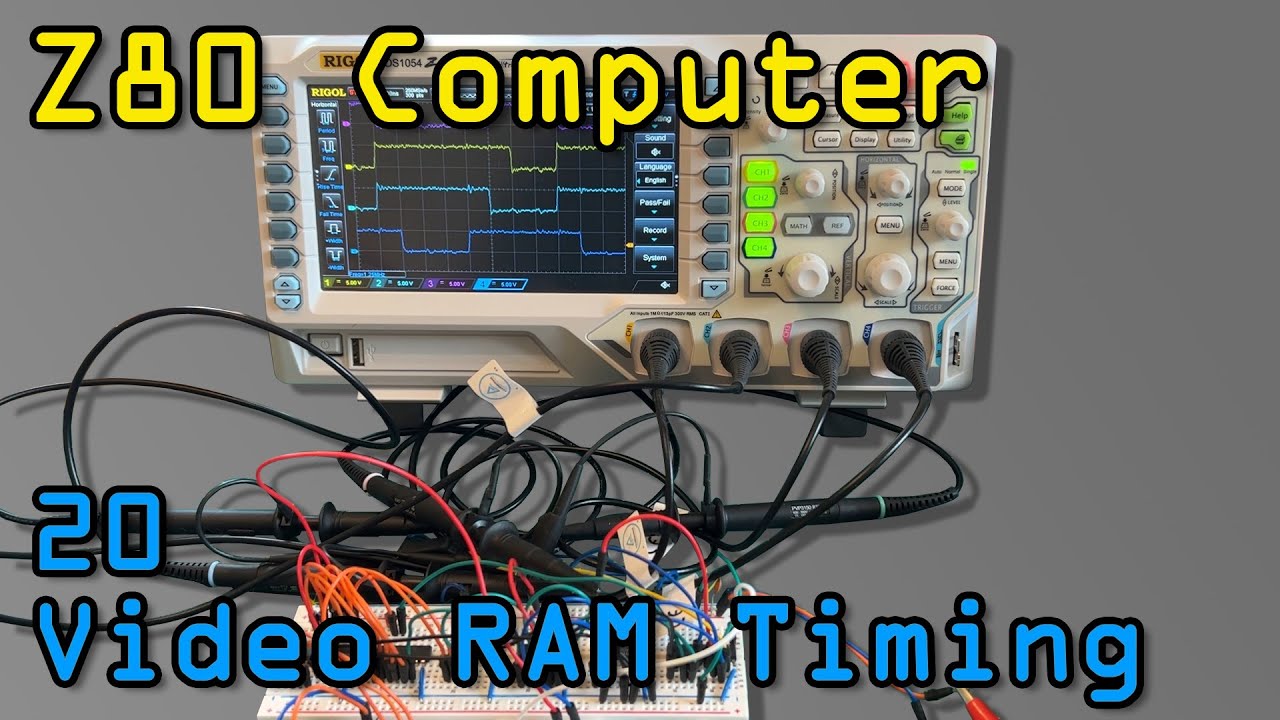 Z80 Computer Part 20 - VRAM Timing