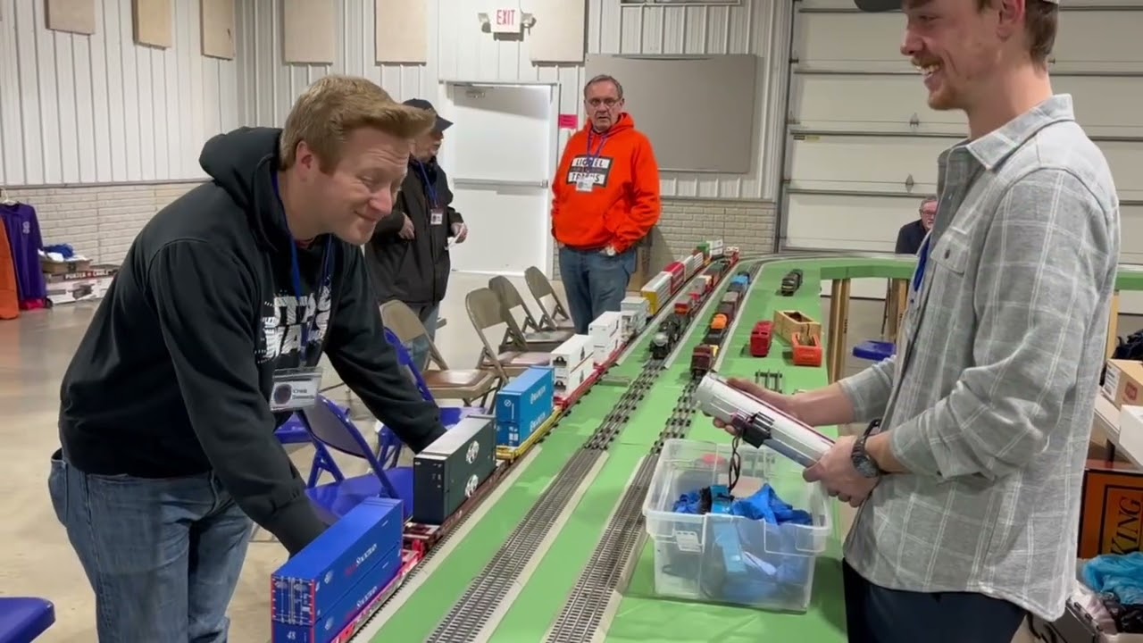 TTOS Buckeye Division at Lancaster Ohio train show 4/12/25