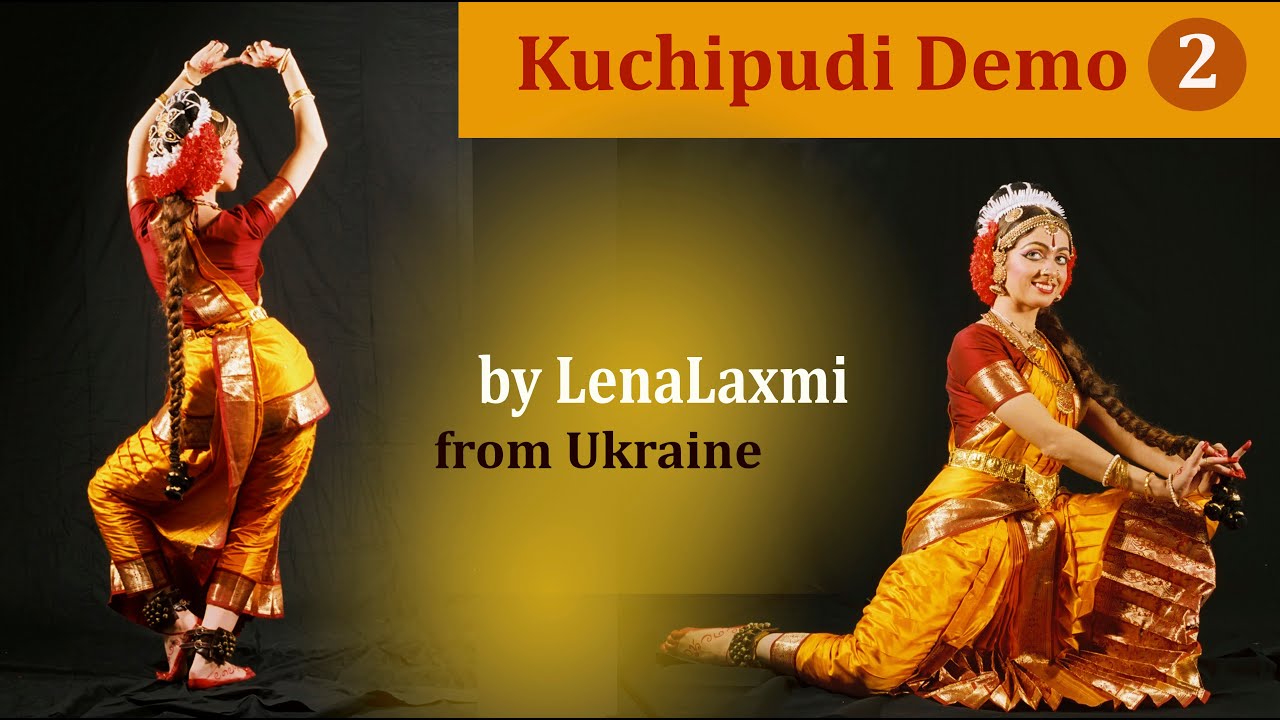 Kuchipudi dance demo2 by Lenalaxmi| танцевальное демо стиля индийского танца Кучипуди Еленой Лакшми