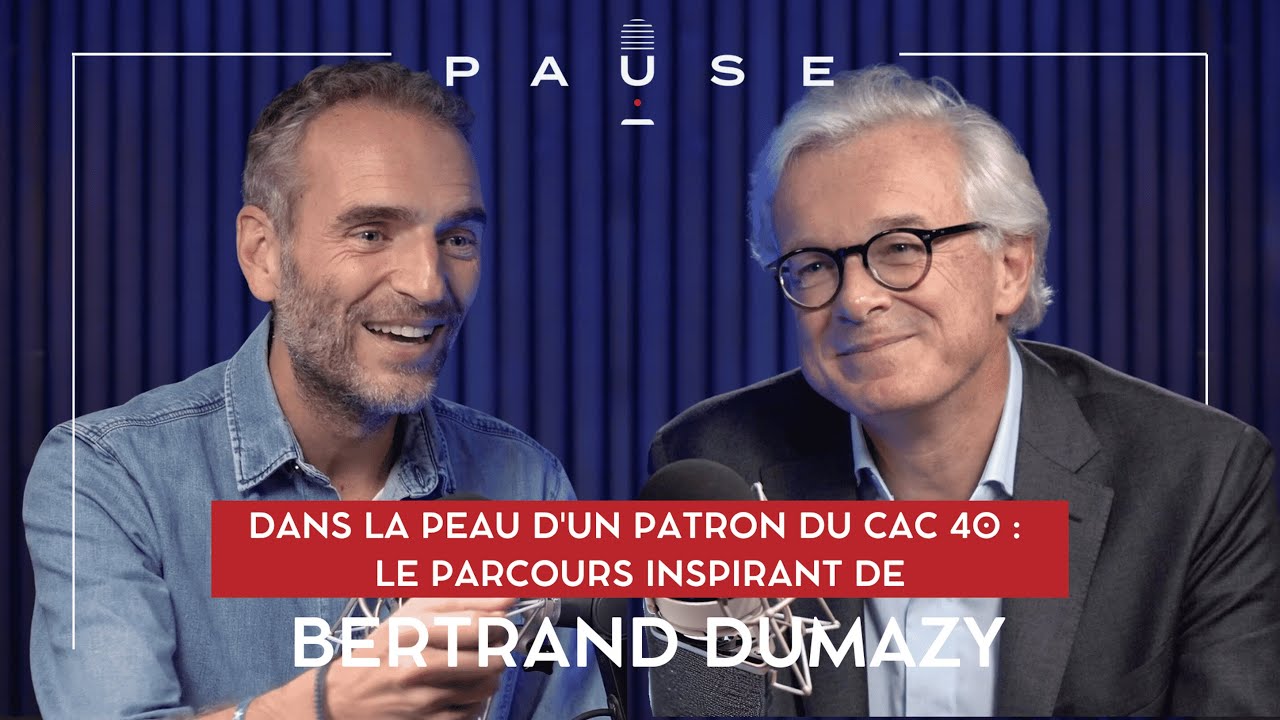 Dans la peau d'un patron du CAC 40 : Le parcours inspirant de Bertrand Dumazy