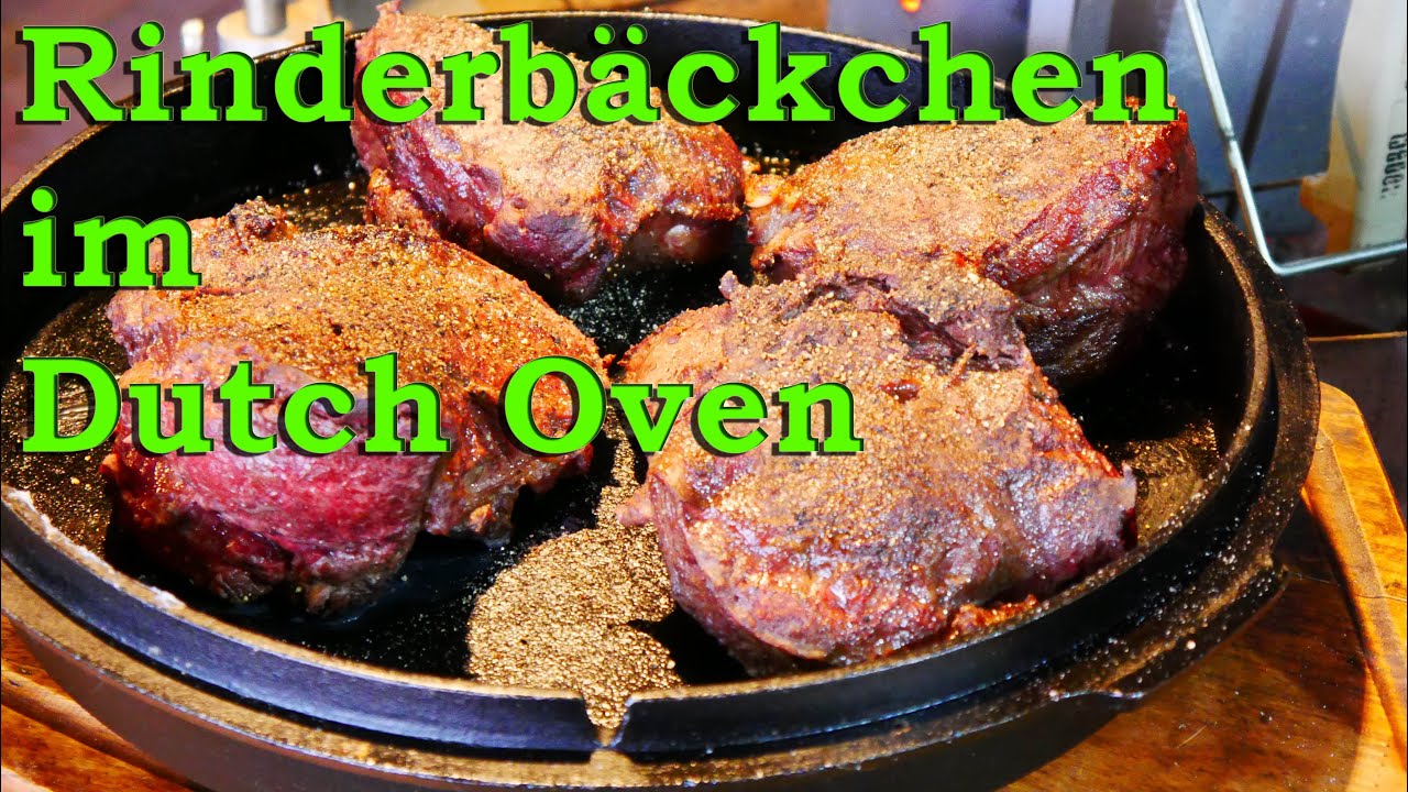 Rinderbäckchen im Dutch Oven Y-BBQ