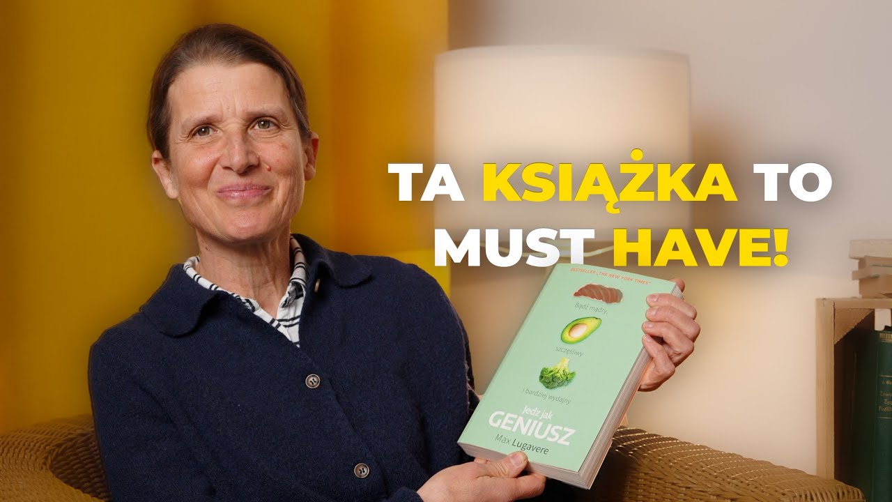Książka na maj - Jedz jak geniusz - Max Lugavere | Zakładka #10